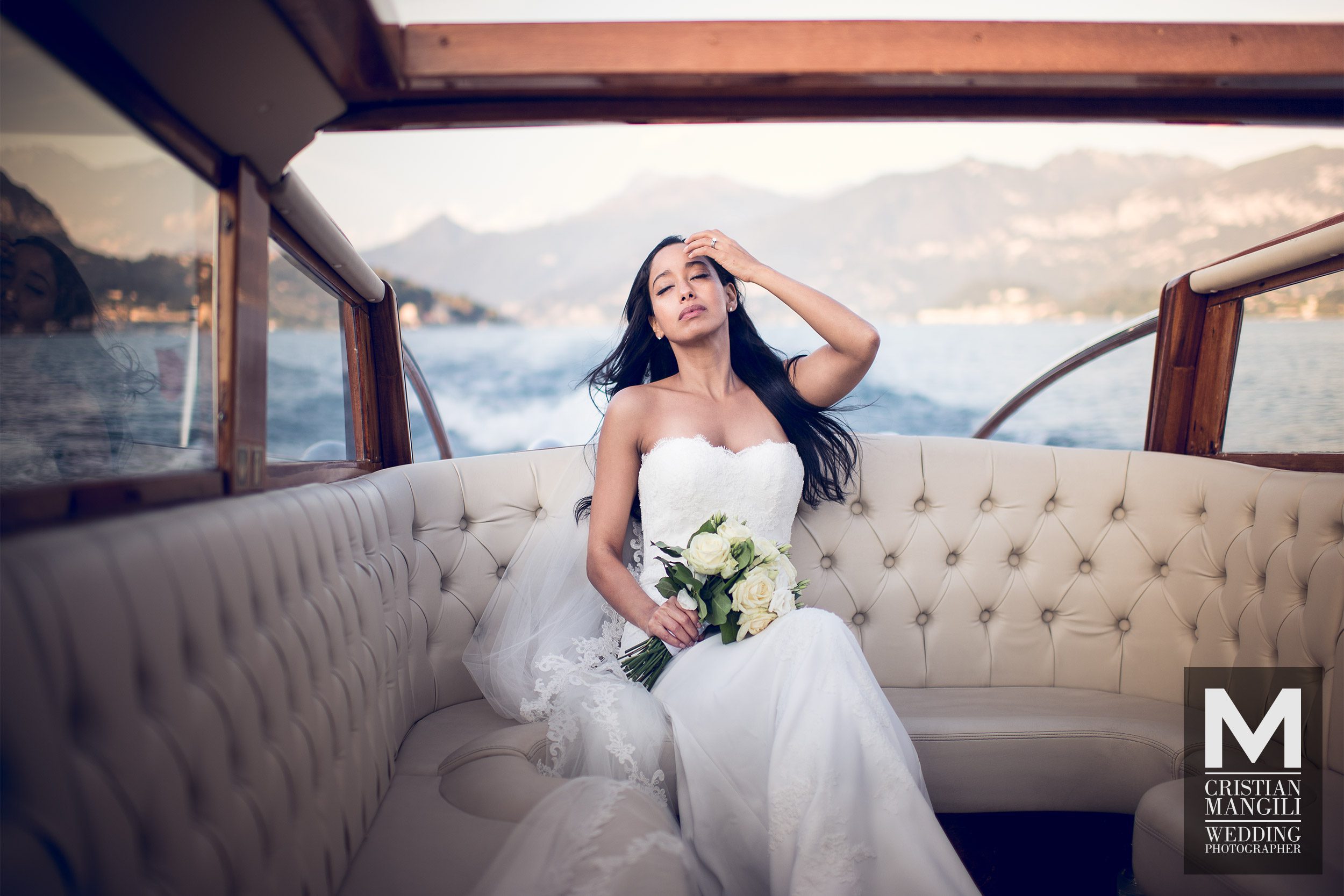 041 beautiful bride on boat lake como italy wedding photography 041 beautiful bride on boat lake como italy wedding photography