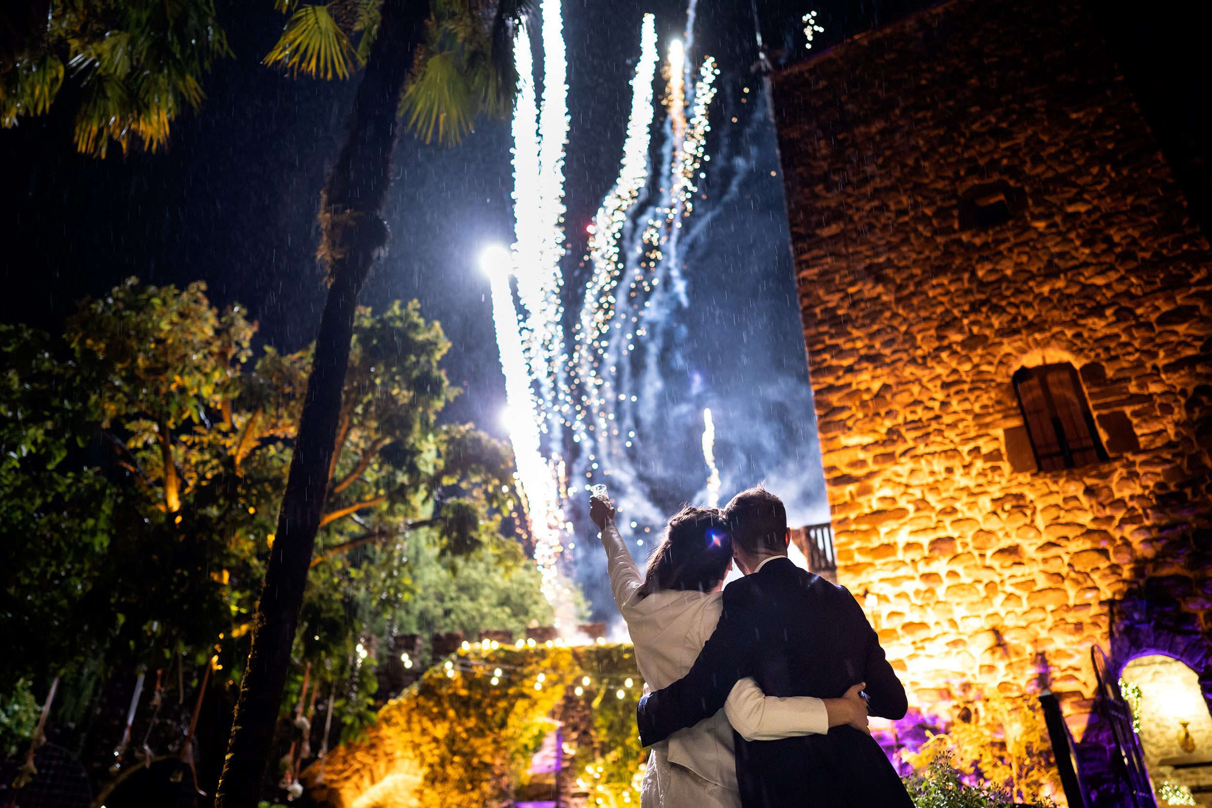 073 reportage sposi foto matrimonio fuochi artificio wedding castello rossino lecco