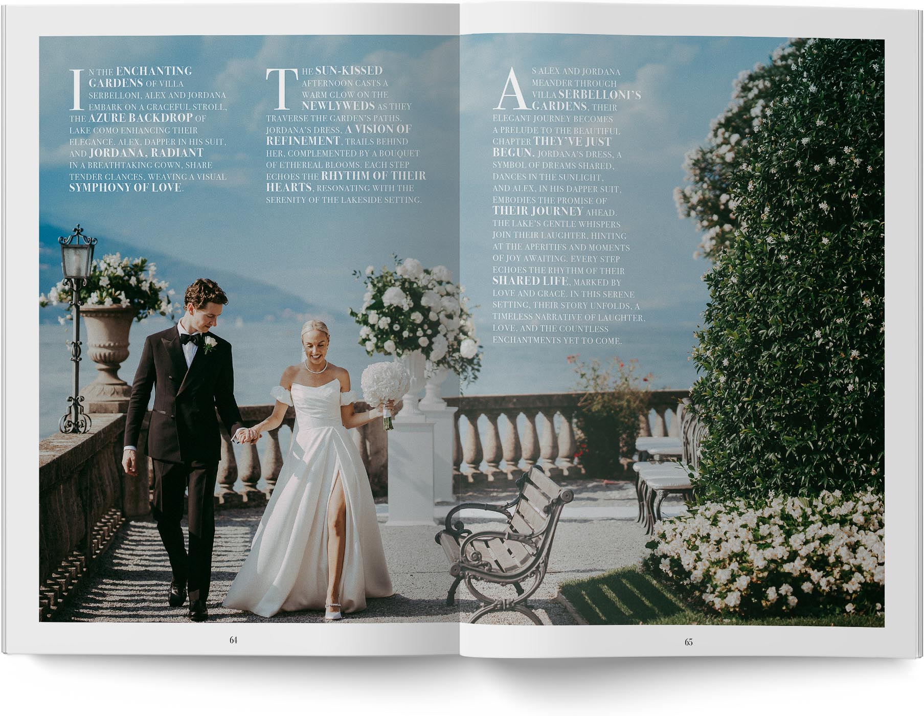 luxury wedding album magazine style jordana and alex031